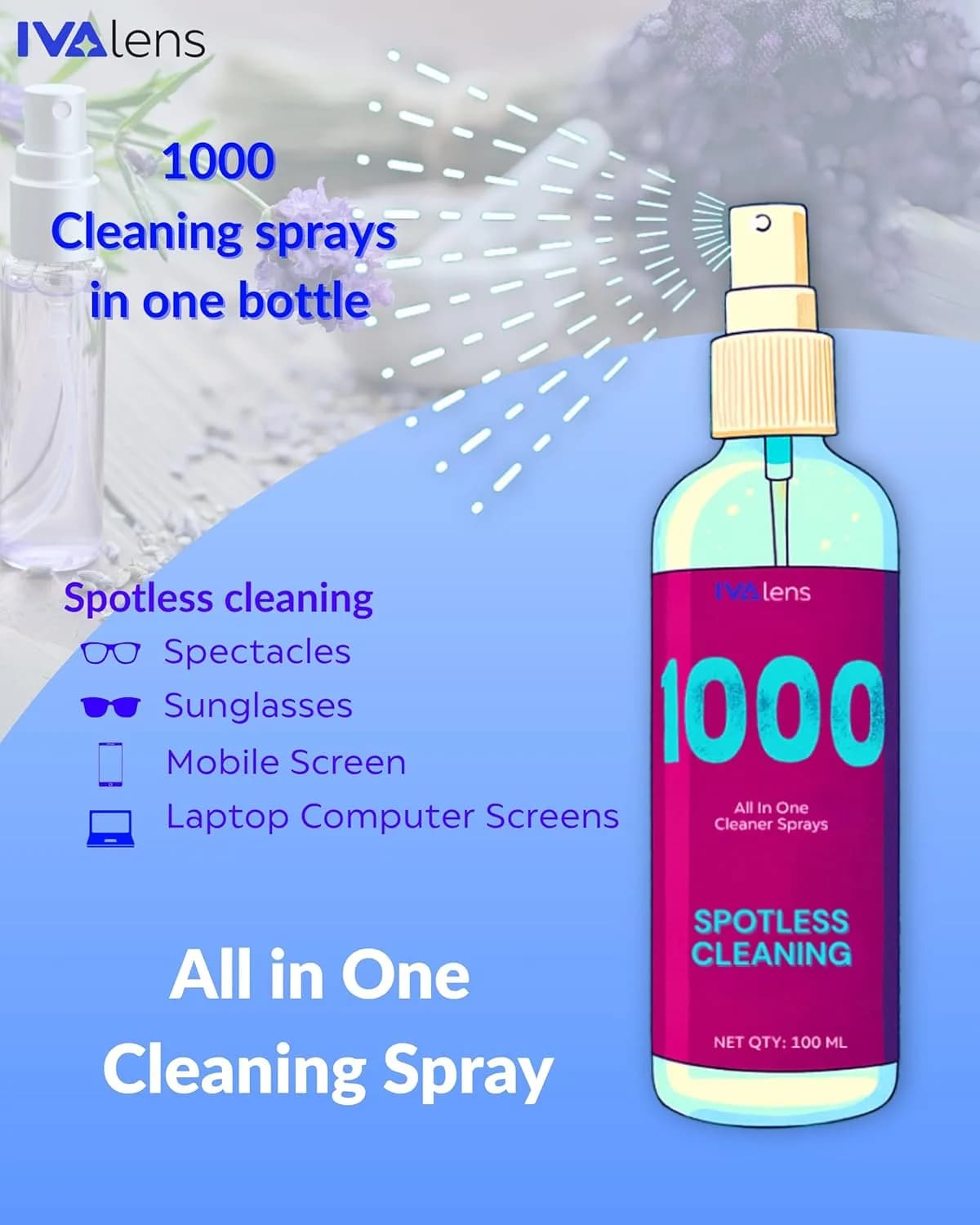 IVALens 1000 Cleaning Spray